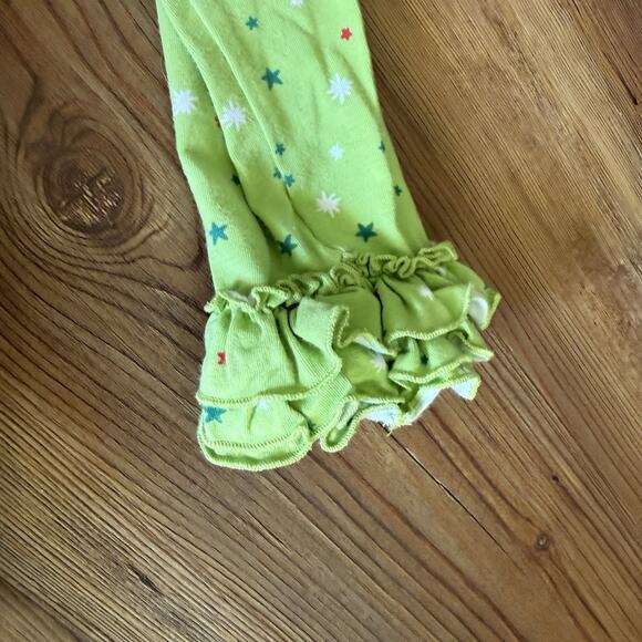 Eleanor Rose Girls Christmas Tree Rhonda Dress Size 6-7 Long Sleeve Holiday - Picture 4 of 8